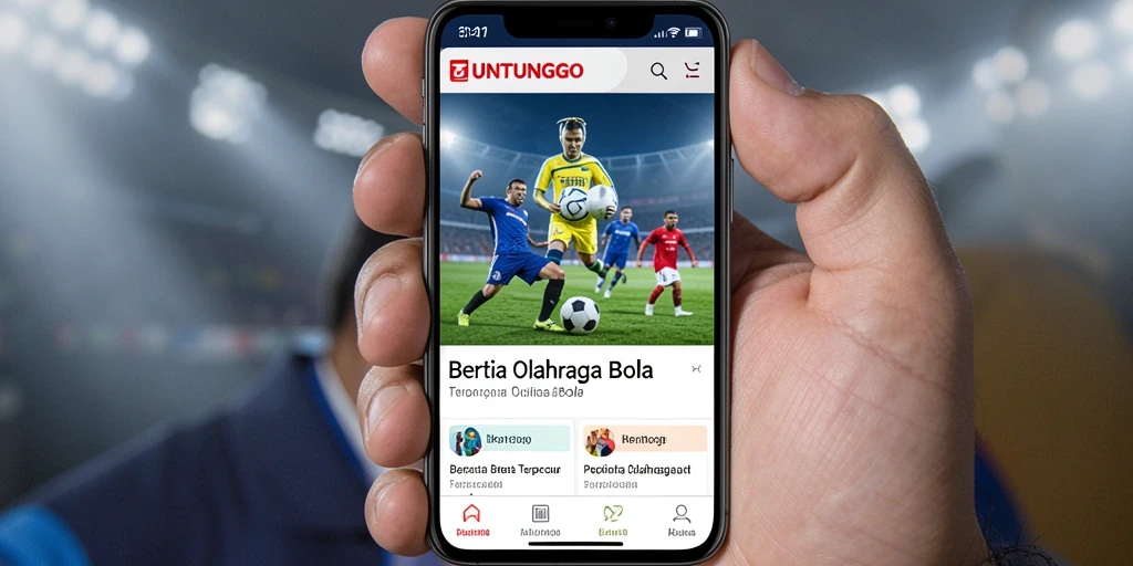 Tampilan antarmuka aplikasi UNTUNGGO yang menarik dan informatif.